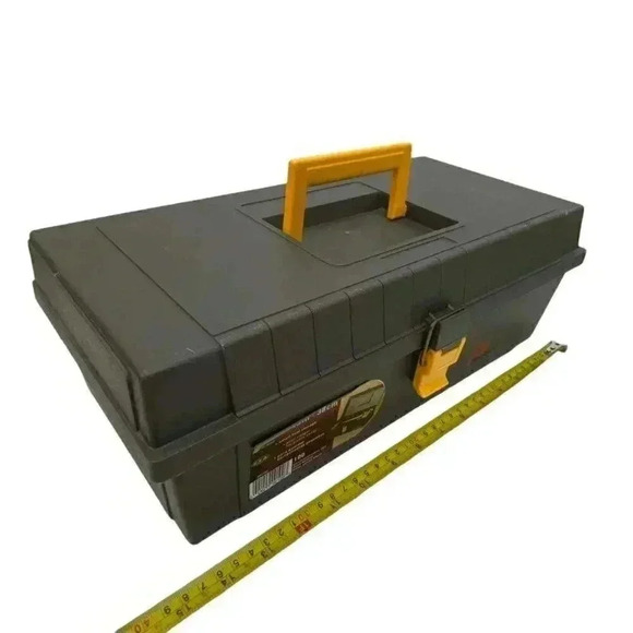 Plano Molding 15" Portable Tool Storage Box Car Truck Home Organizer Plastic - Picture 7 of 9